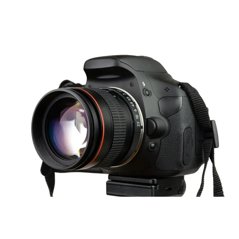 85 мм F1.8-F22 anamorphic ручная фокусировка портретный линзы для объектива камеры для 550D 600D 700D 5D 6D 7D 60D DSLR Камера s