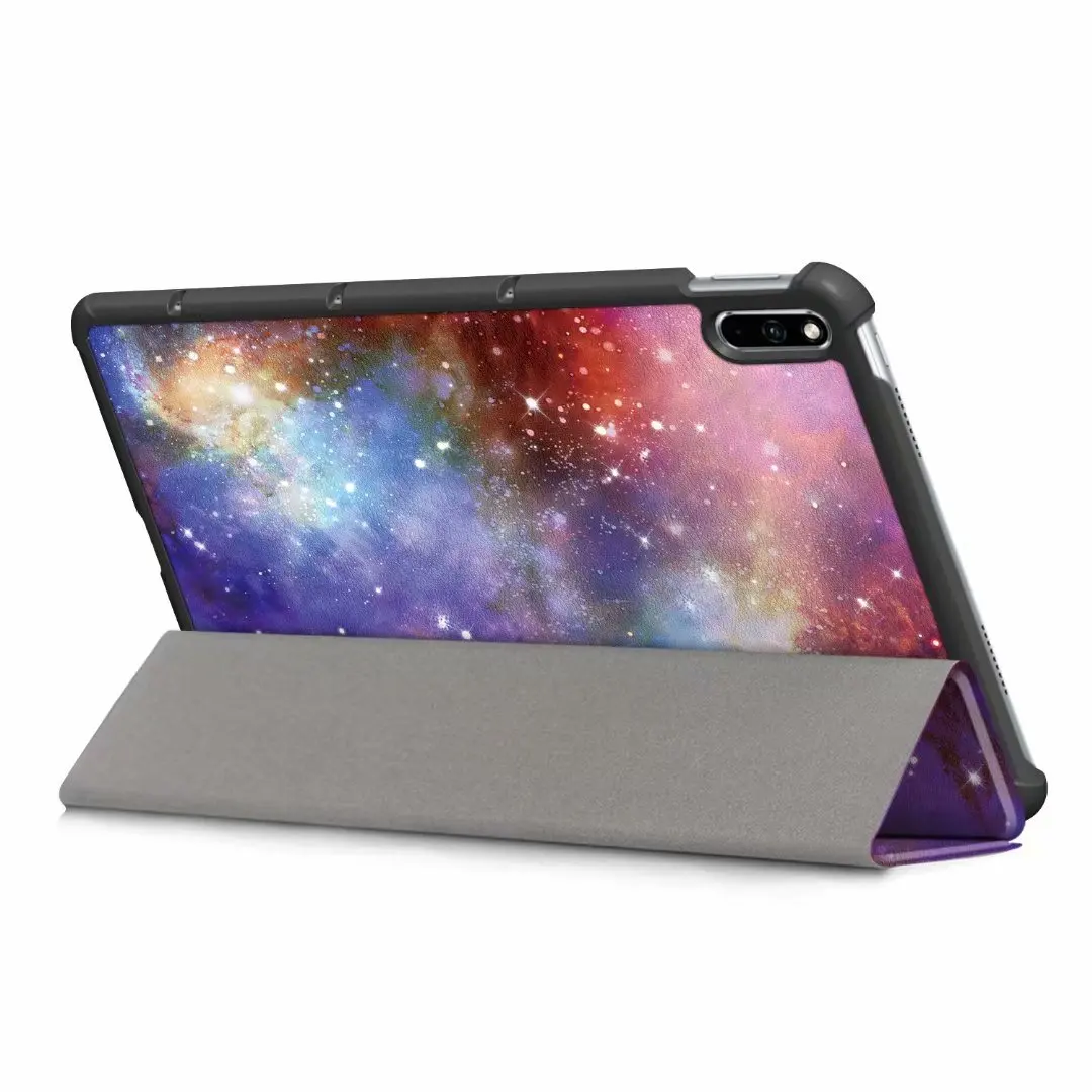 Чехол для Huawei Matepad 10 4 складной Магнитный защитный чехол из искусственной кожи