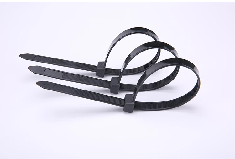 Самоблокирующиеся белые Кабельные застежки Nylon66 5X (150/500) мм | Строительство и