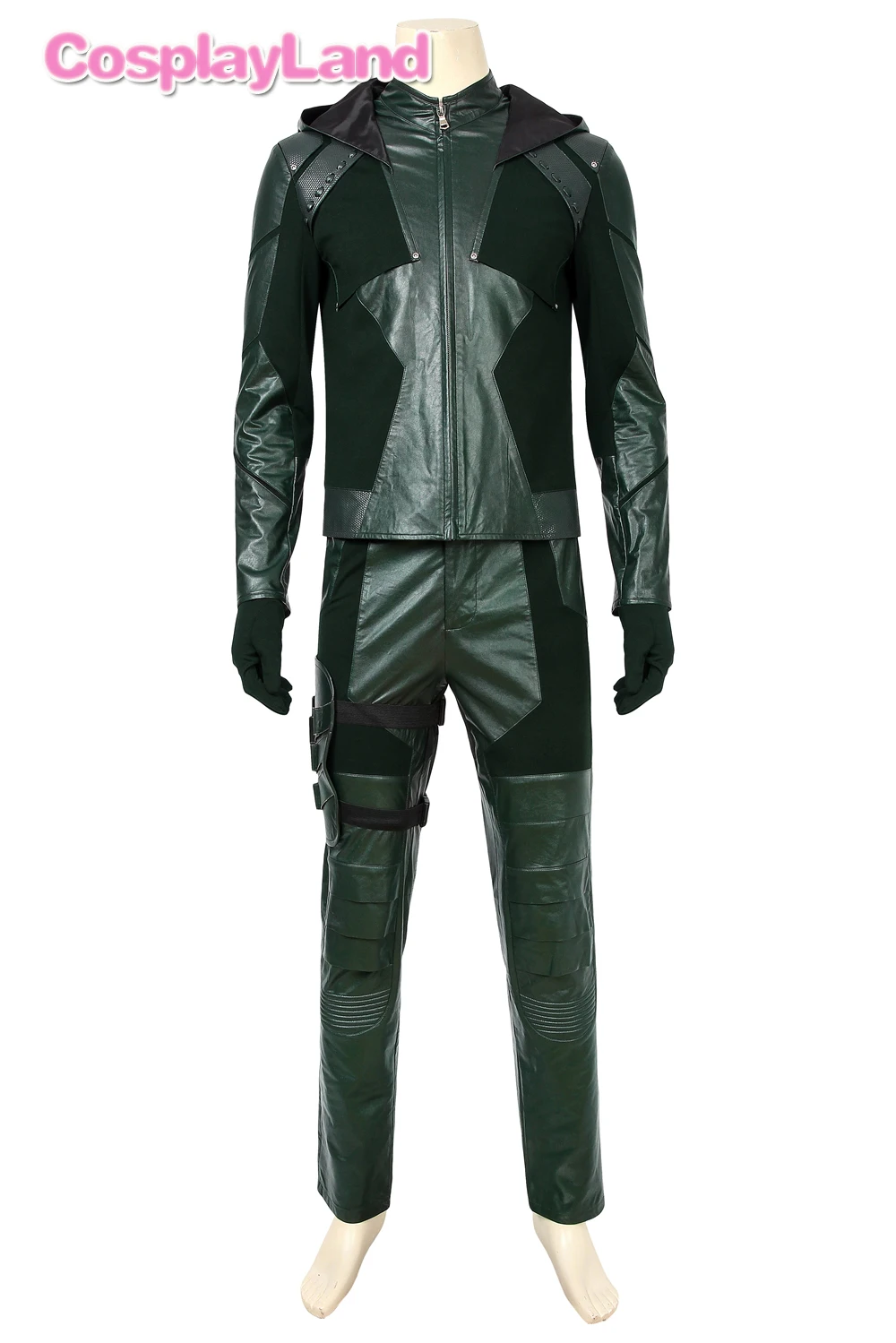 Стрела Сезон 8 зеленый костюм косплей стрела Оливер королева стрелы куртка для