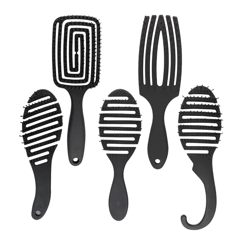 

Scalp Massage Hair Brush Women Detangle Comb Health Care Reduce Fatigue Hairdressing Salon Beauty