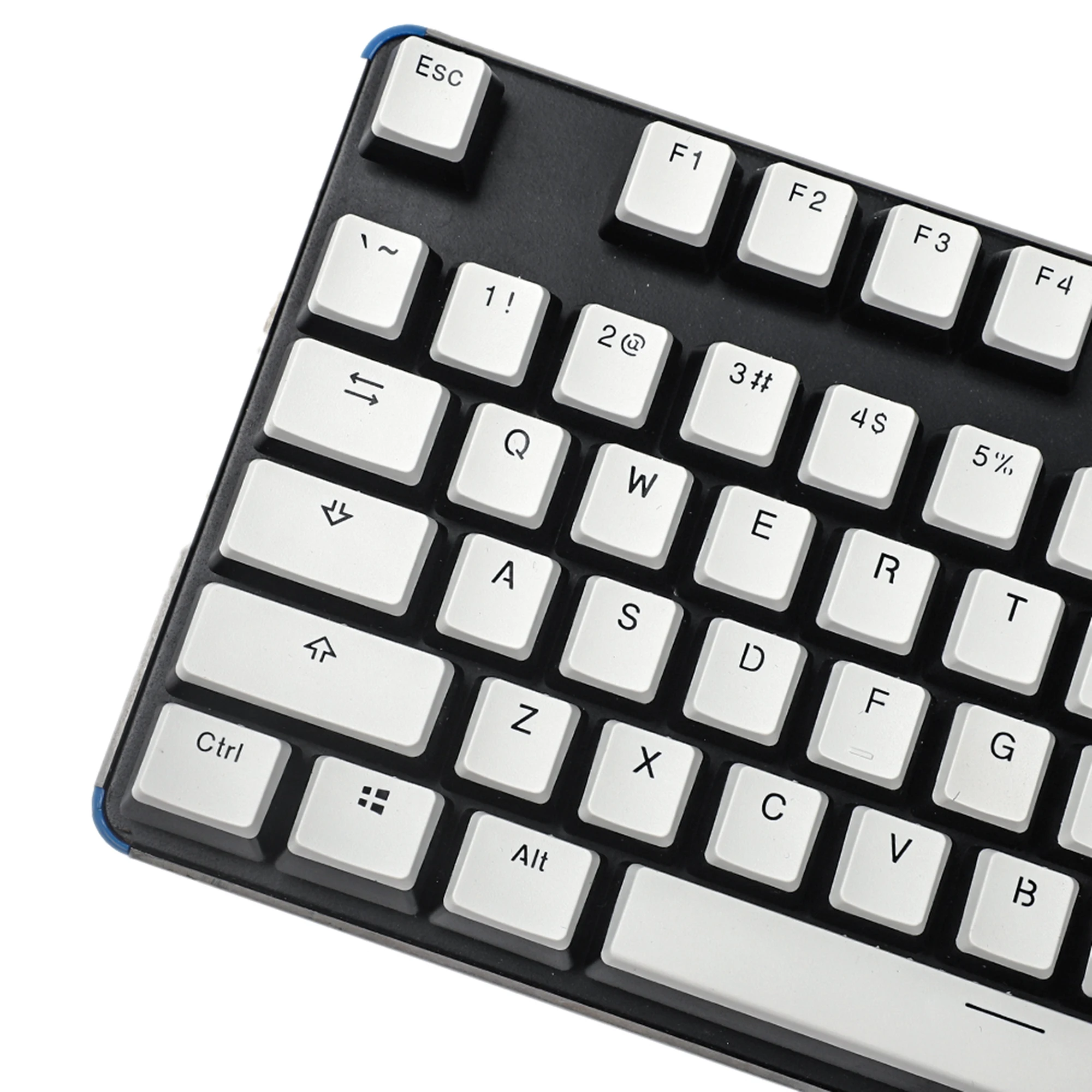 YMDK 104 108 PBT OEM профиль Doubleshot кофейный желтый белый пудинговый колпачок для