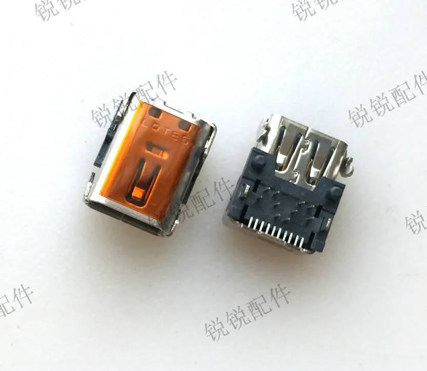 

For LOTES MINI DP 20P female connector connecto stick DP after SMT + DIP forward 20P female connector head socket connector