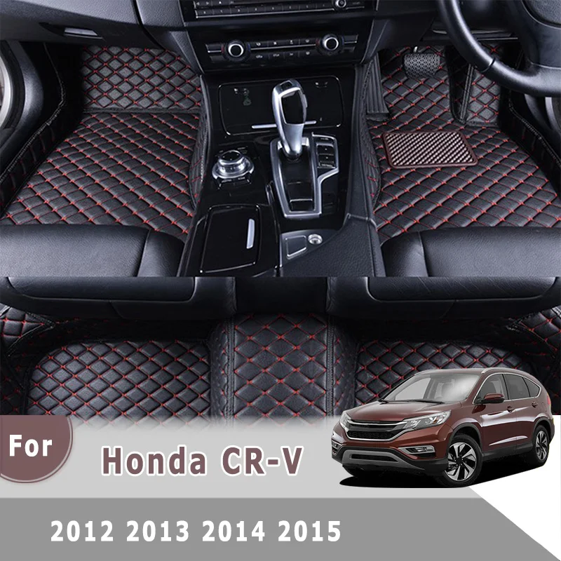 

Автомобильные коврики RHD для Honda CR-V CRV CR V 2016 2015 2014 2013 2012, автомобильные коврики, автозапчасти, Водонепроницаемые кожаные напольные вкладыши