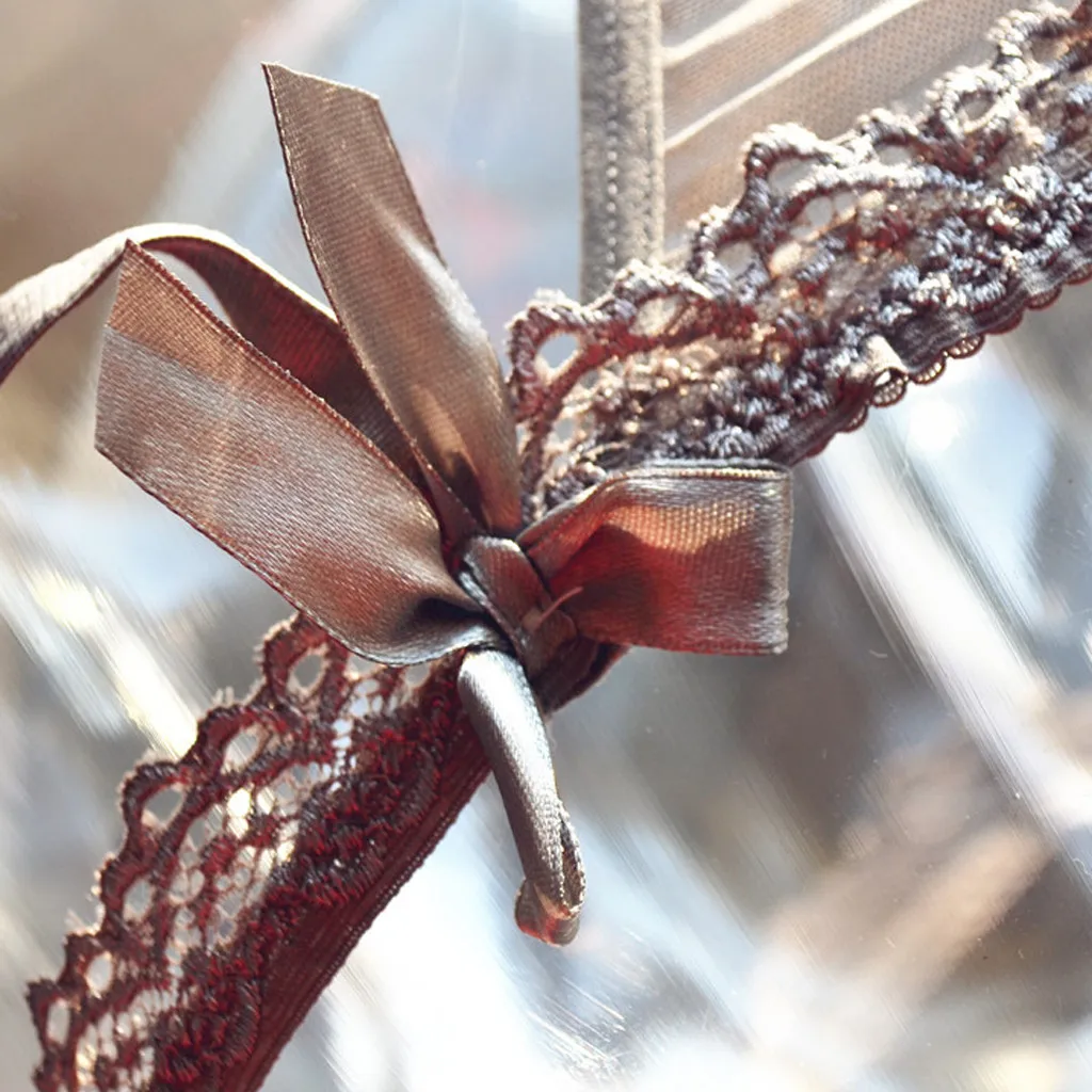 

Men's Gauze Pantie See Through Lingerie With Sexy Suspenders Knickers Underpants 1pc Underwear Low Waist Tanga Exotic Accessorie