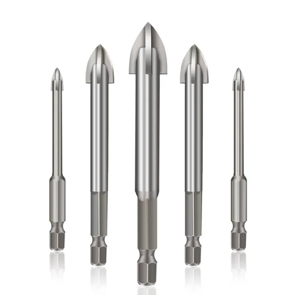 

New Drilling Tool Efficient Universal Cemented Carbide Drill Bit Ceramic Brick Wall Hole Opening Power Tools Accessories
