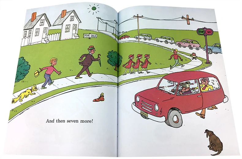 Wacky Wednesday DR.SEUSS Dr Seuss книги для детей Детские Обучающие английские игрушки игра |