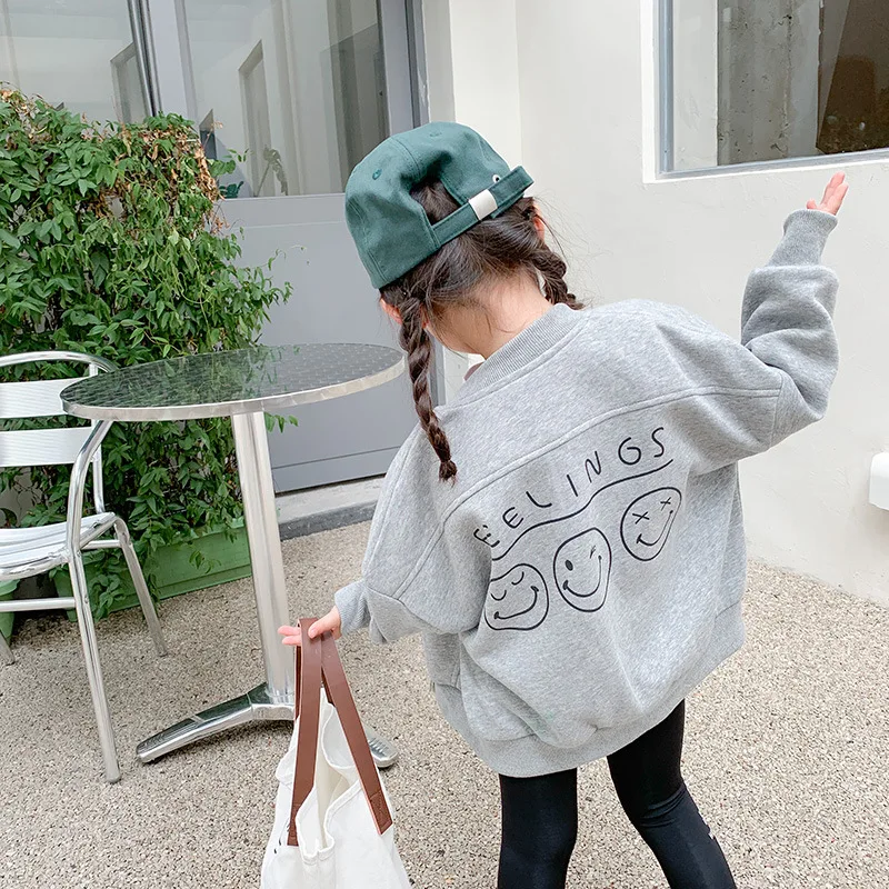 

2021 Spring Autumn New Children Casual Jacket Girls Coat Fashion Children Jackets Baby Kids Long Sleeve Tops Outerwear Clothes