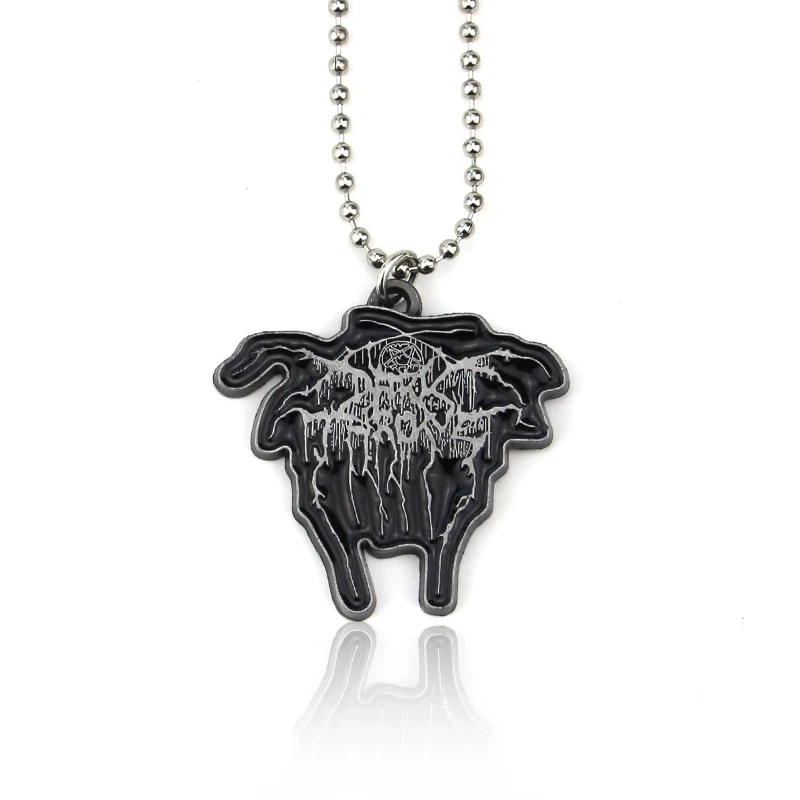 Тяжелая металлическая рок-группа Darkthrone панк ожерелье Рождественский кулон подарки - Окраска металла: N712