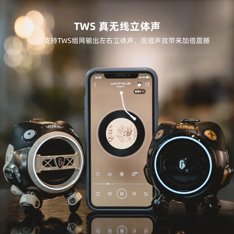Продажа Новый супер крутой Bluetooth-динамик гравитационной планеты для Gravastar, беспроводной портативный мини-динамик с тяжелыми басами