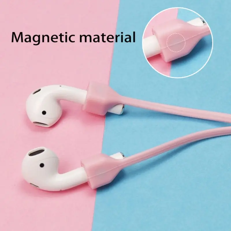 Ремешок Airpods с магнитной защитой от потери спортивные наушники шейным ремешком