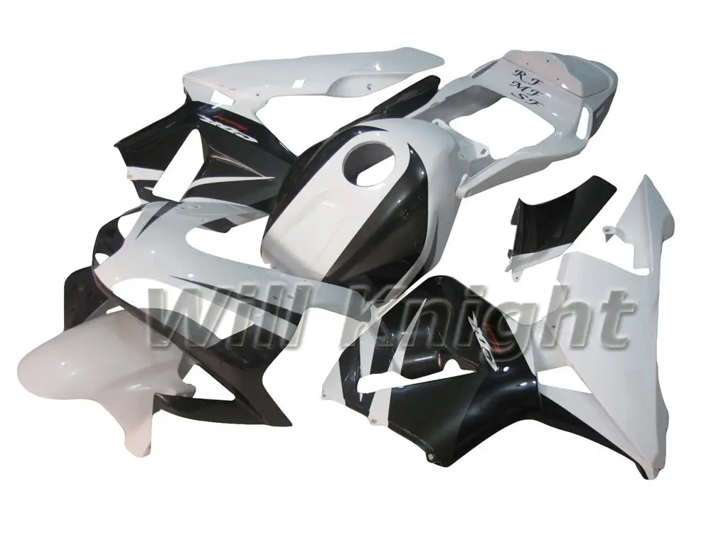 

Black White Full Set Injection Body Fairing Kit Cover for Honda CBR600RR CBR600 F5 2005 2006