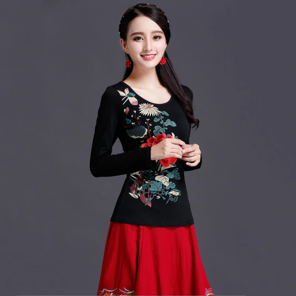 Черный красный зеленого и белого цветов для девочек подростков в винтажном стиле