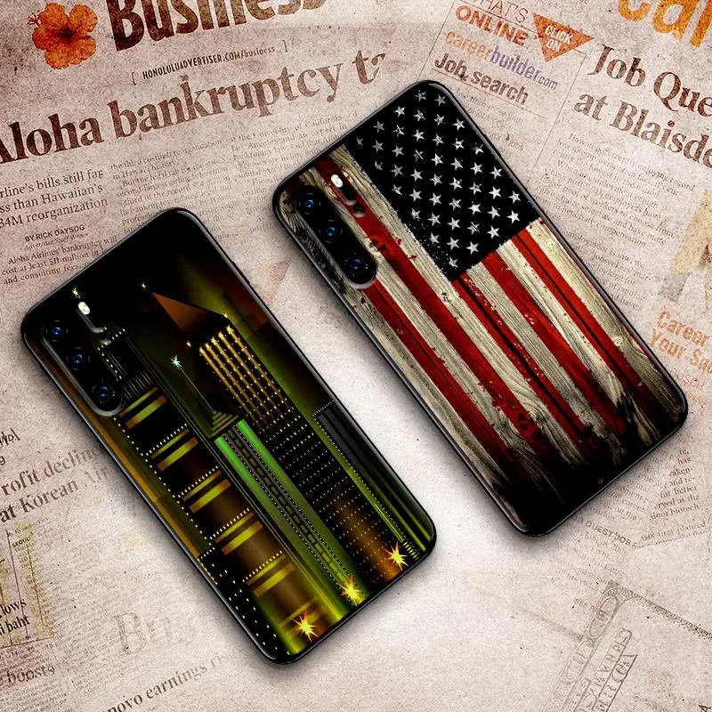 Cases For Huawei P10 P20 2019 P8 P9 Mini P30 LITE for P Smart Z 2018 Pro Music City USA Phone Cover Gift | Мобильные телефоны и