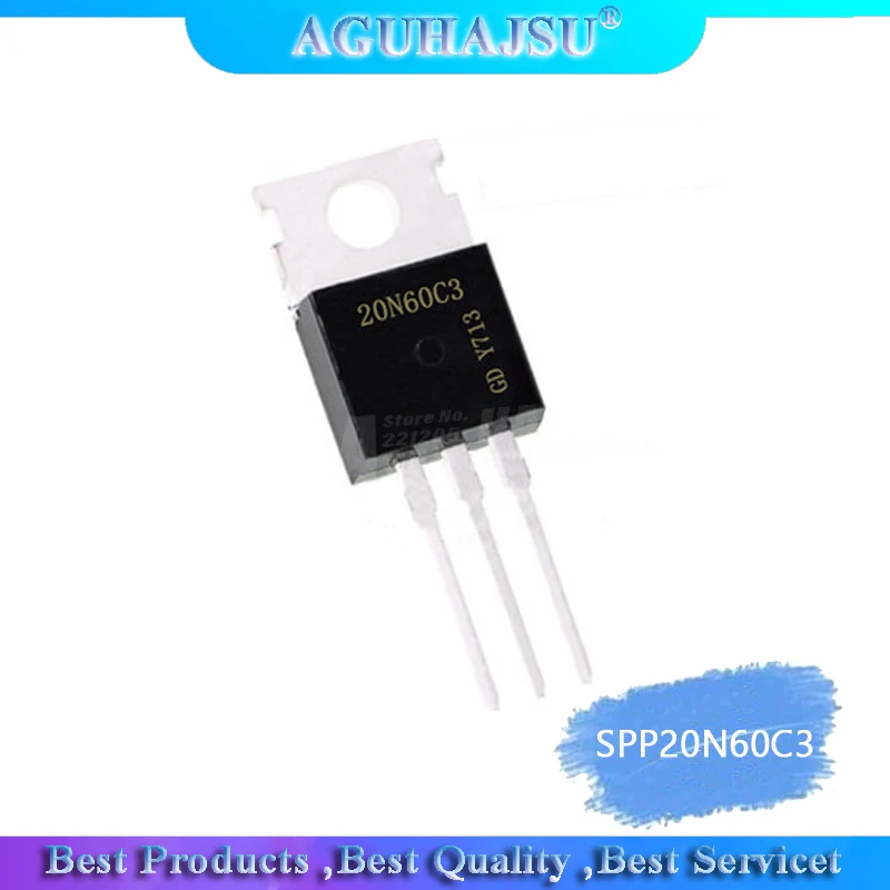 5 шт. SPP20N60C3 TO220 20N60C3-220 SPP20N60 Новый MOSFET 600V 20A