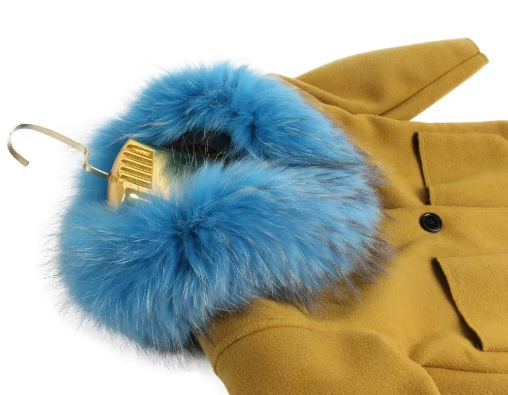 Женские шарфы с воротником из натурального меха енота шарф из натурального меха шаль из натурального меха разных размеров для родителей и детей