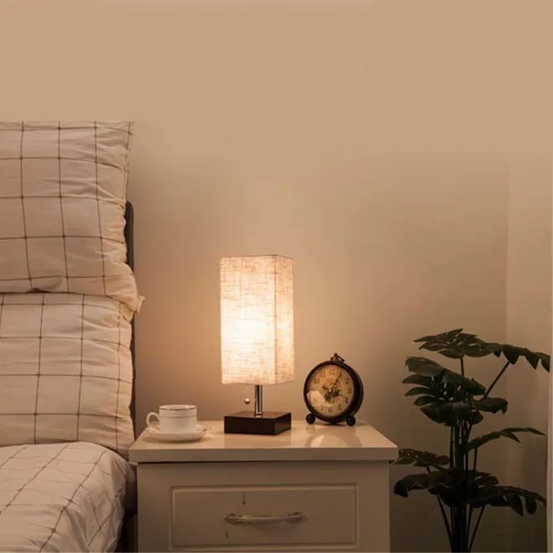 Настольная лампа прикроватная ретро настольный светильник для гостиной кровать