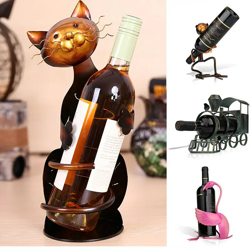 Поделки для декорирования интерьера держатель вина в крутой форме полка