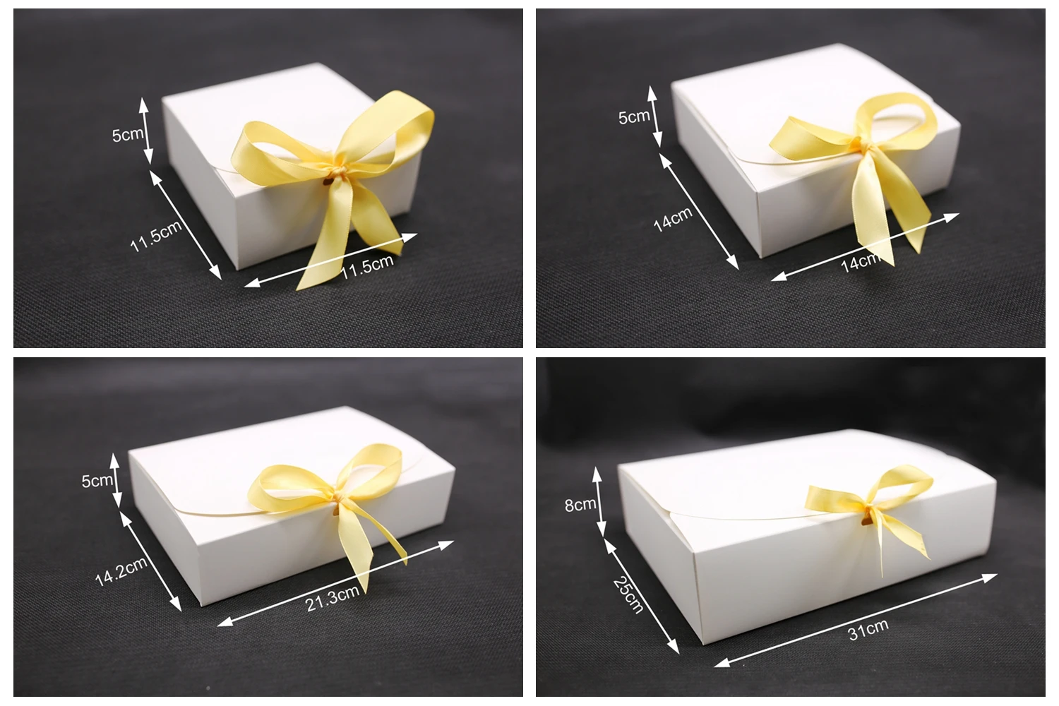 

Gift boxes with ribbon,wedding favor boxes,baby shower favor boxes,party gift boxes 10pcs/lot