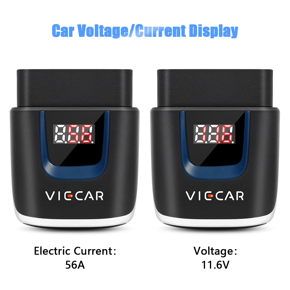 Автомобильный Bluetooth-инструмент Diagnos Viecar VP001/VP003 V2.2 поддерживает Android/Apple Bluetooth 4 0 чип