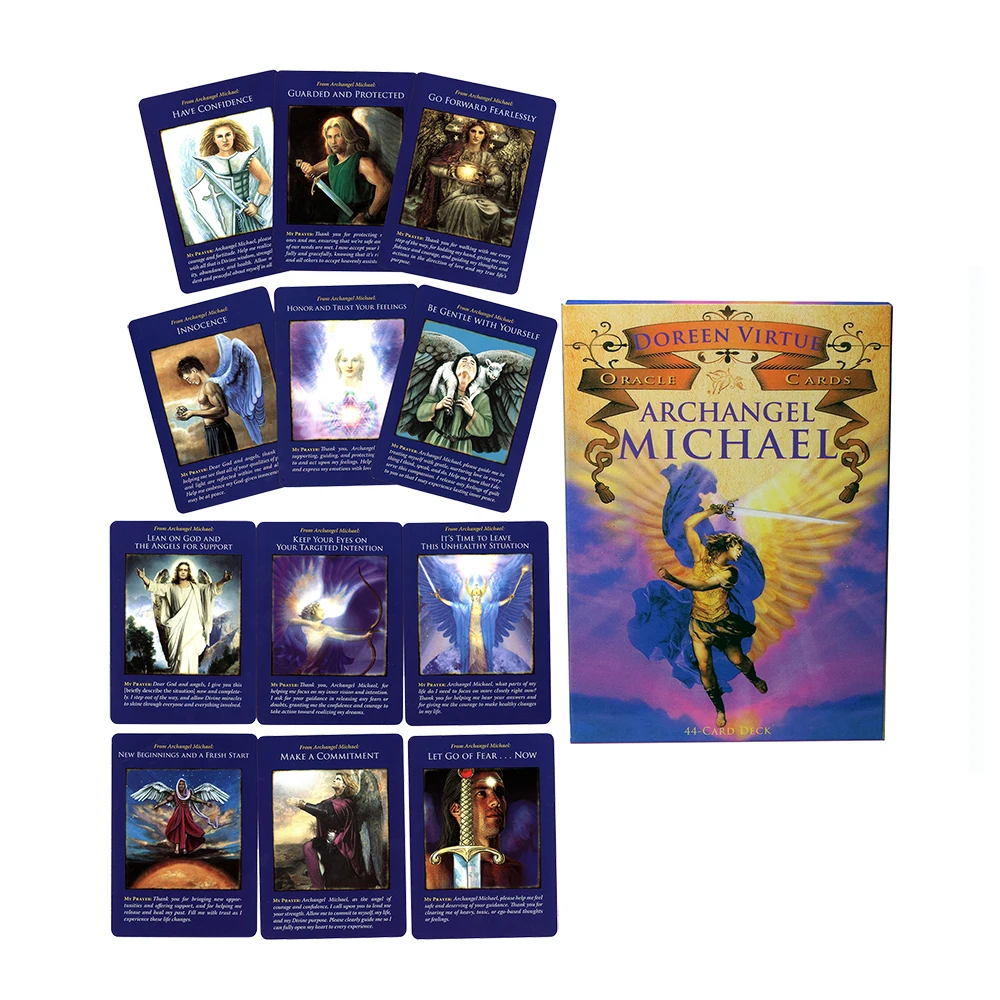 

Заводские карты Таро для Archangel, Майкл, Оракул-29, новые террасы для террас, PDF-руководство, Заводская поддержка, оптовая продажа, Прямая постав...