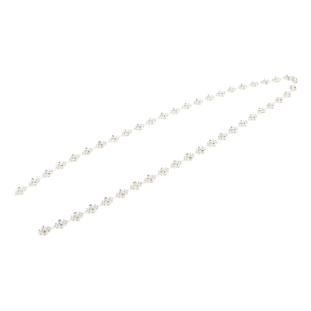 Искусственный горный хрусталь Хрустальная Лента отделка DIY свадебное платье