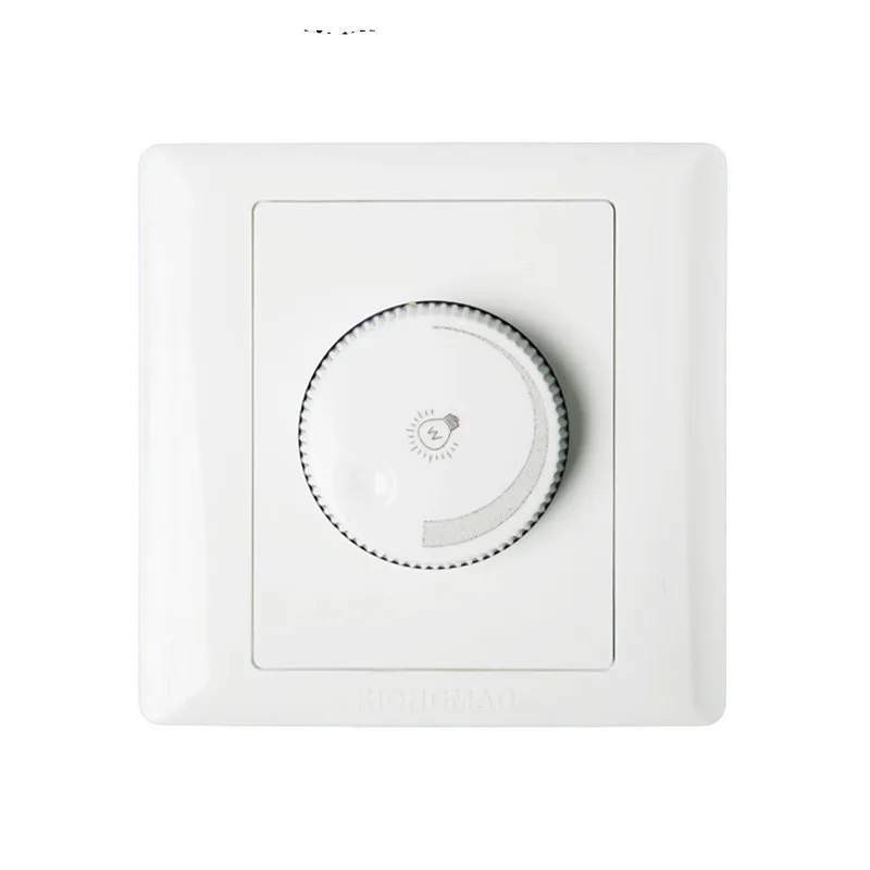 Белый диммер 1 шт. 220 В перем. Тока 10 А светильник с регулировкой