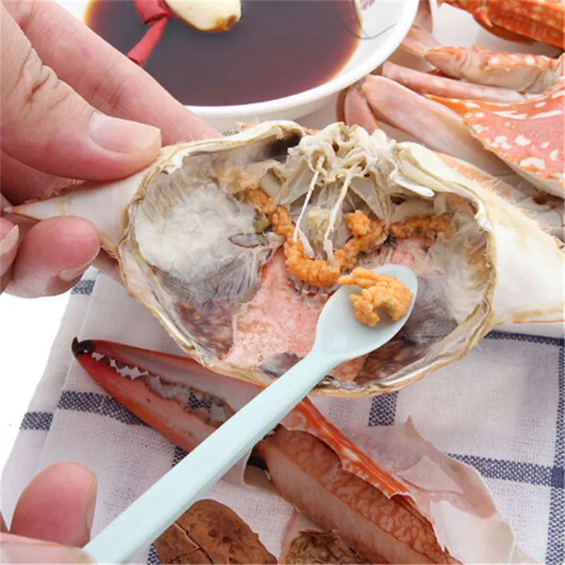Plastic Seafood Tool Set Lobster Crab calmp pliers Forks and Spoon Sheller Walnut Nut Clip for Sea cracker kitchen | Дом и сад