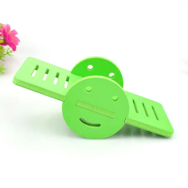 Хомяк деревянные качели игрушки Веселая клетка для домашних птиц гнездо