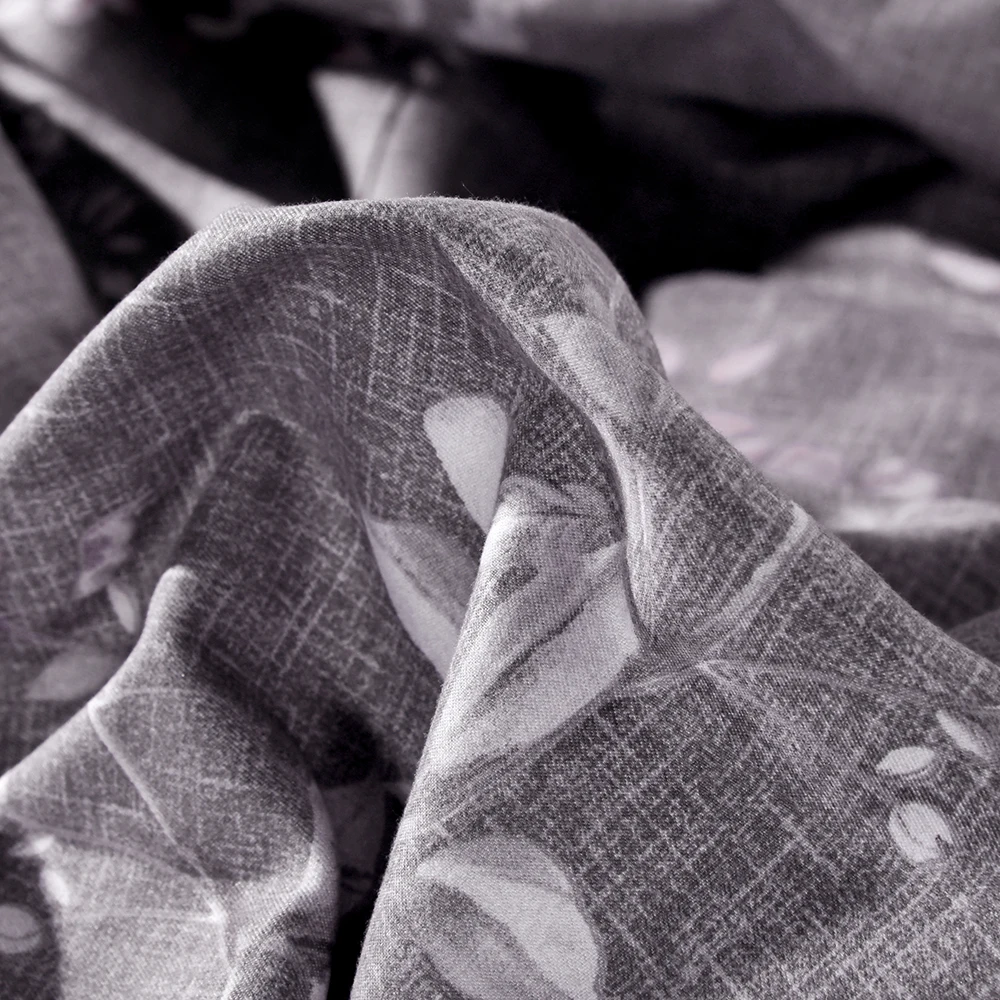 Ретро одеяло с принтом постельных принадлежностей Queen King комплект постельного