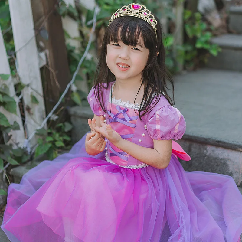 Красивое платье для девочки модель 2019 принцессы индивидуальный костюм