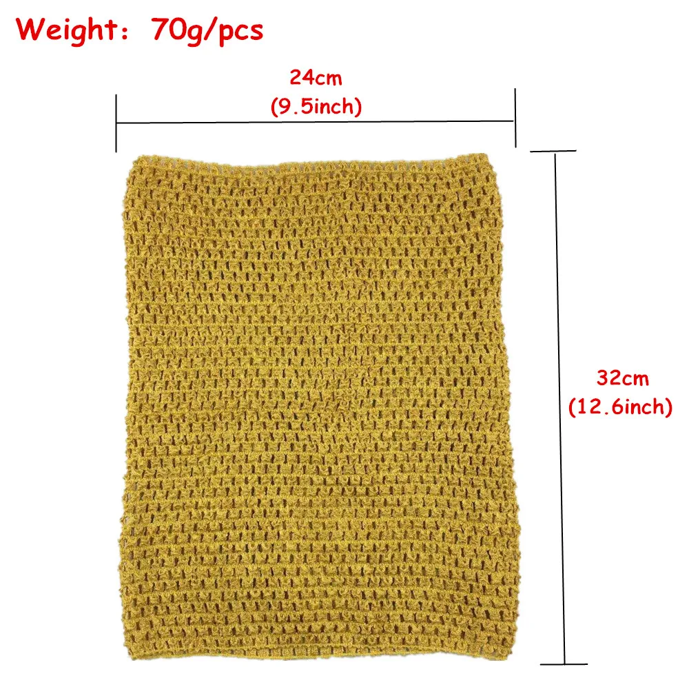 24x32 см пачки маечки без бретелек 12 дюймов для детей девочек Эластичное вязаное