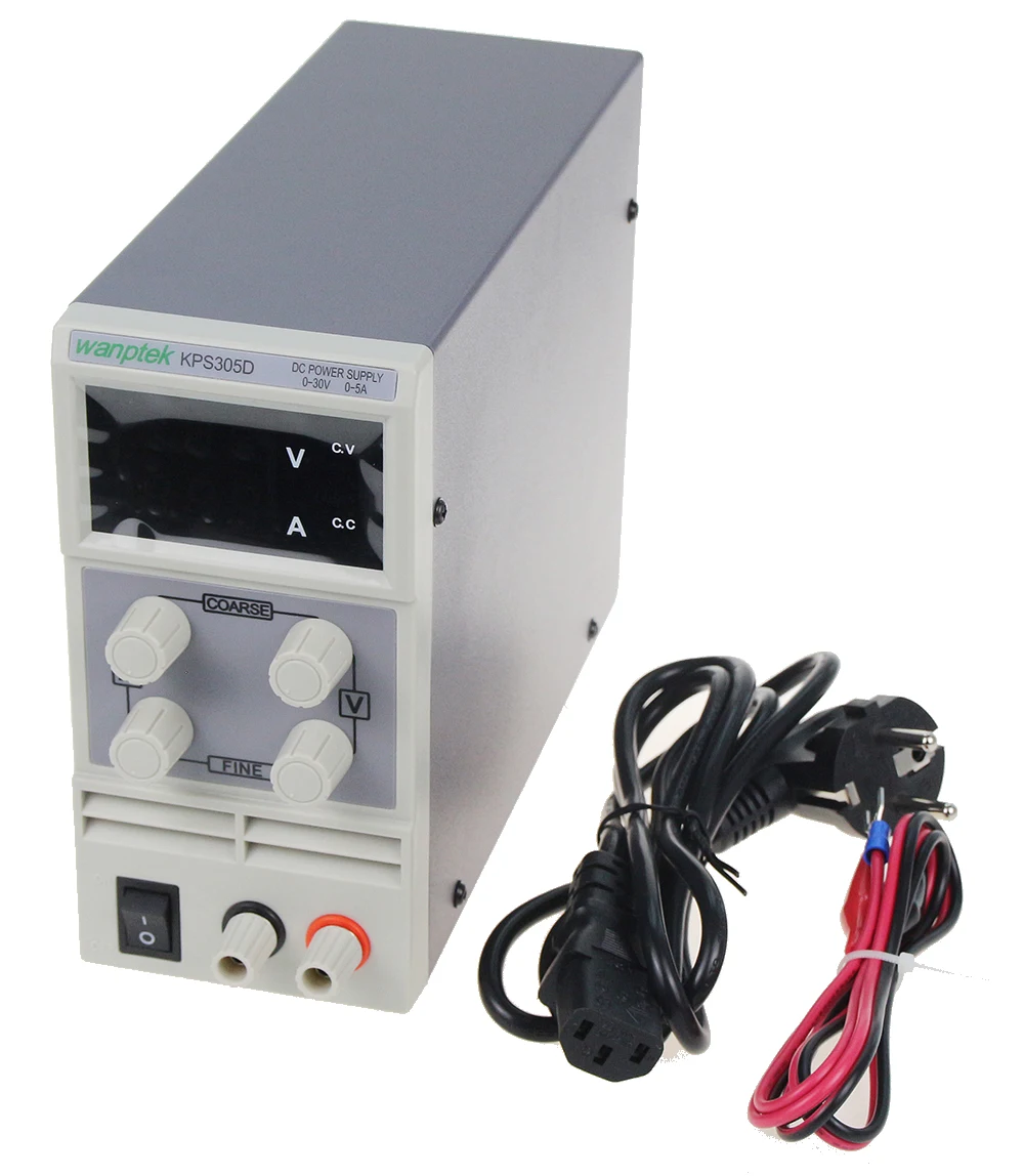KPS305D 30V 5A переключатель постоянного тока источник питания 0,1 V 0.01A цифровой дисплей Регулируемый мини источник питания постоянного тока