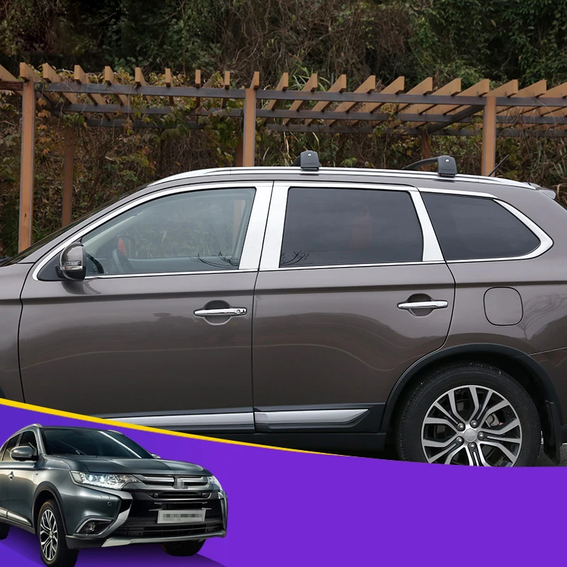 Lsrtw2017 автомобильные оконные столбы для Mitsubishi Outlander 2013 2014 2015 2016 2017 2018 2019 2020