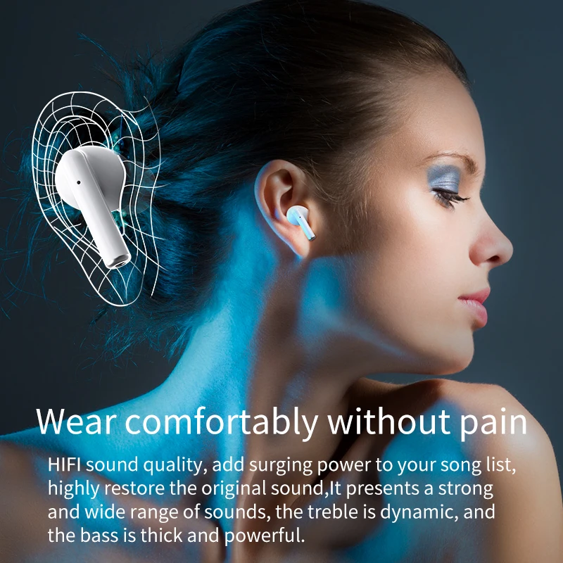 

New TWS Headphones Wireless Bluetooth Earphone 3D Stereo Business mini Earbuds sport in-ear headphone pk Air pro 3 1:1 i9000 max