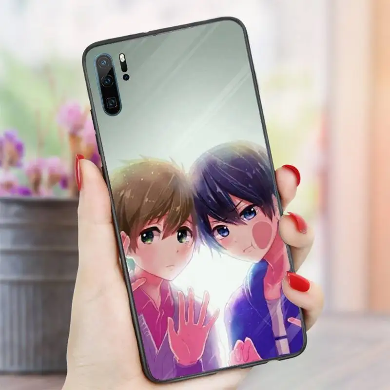 Бесплатный чехол для телефона в стиле аниме Iwatobi плавания и клуба Huawei honor Mate P 10 20 30