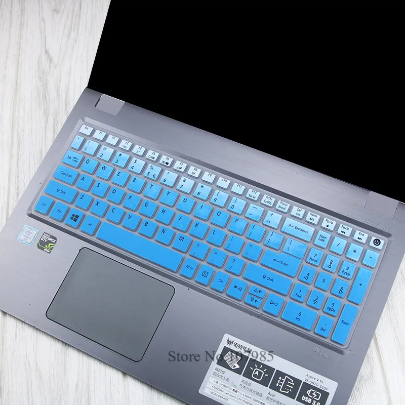15,6 дюймов силиконовый чехол протектор для acer Aspire V15 V3-575G V3-575 V5-591G V5-591 V5 575 591 575G 591G