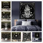 Подвесные украшения в виде Луны и ярких облаков, черные Таро, висячие украшения для комнаты