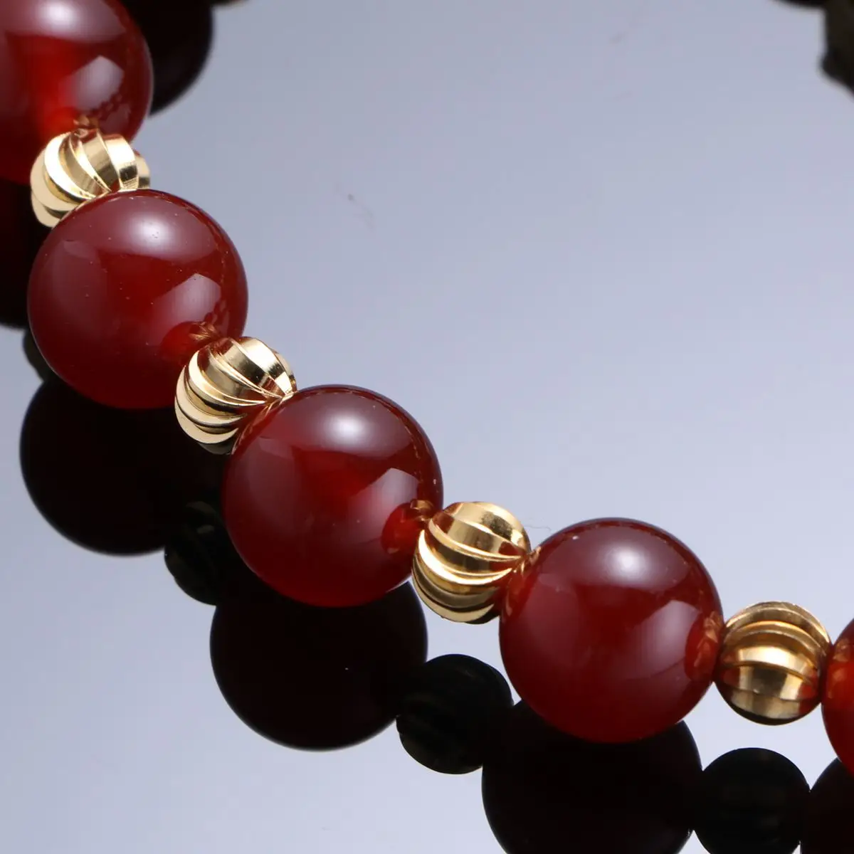 1 шт. передачи бисер браслет Россыпное Золото Храбрый обсидиан Thermochromic ювелирное