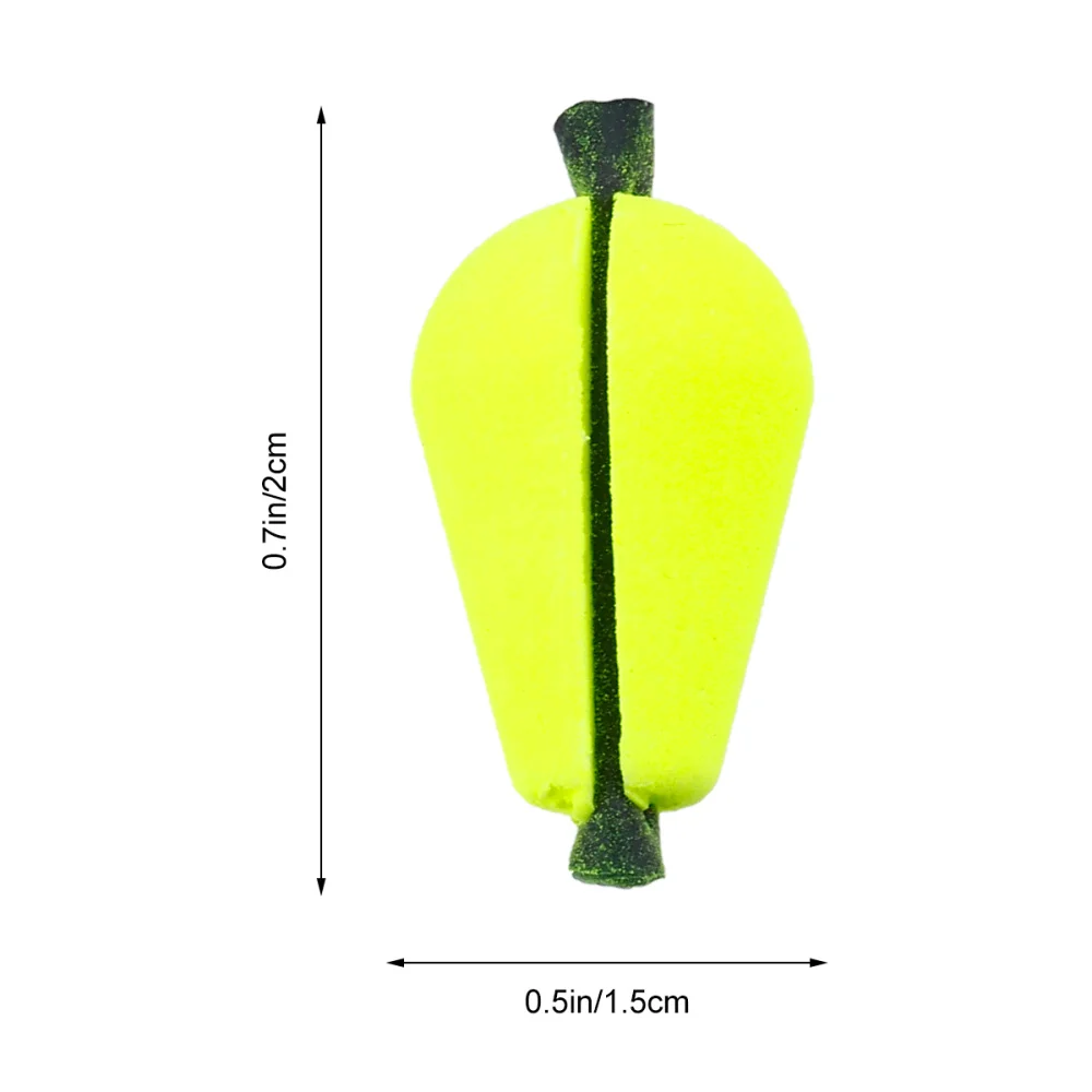 

5 Pcs Material Teardrop Floating Bobber Indicators Fishing Strike Indicator