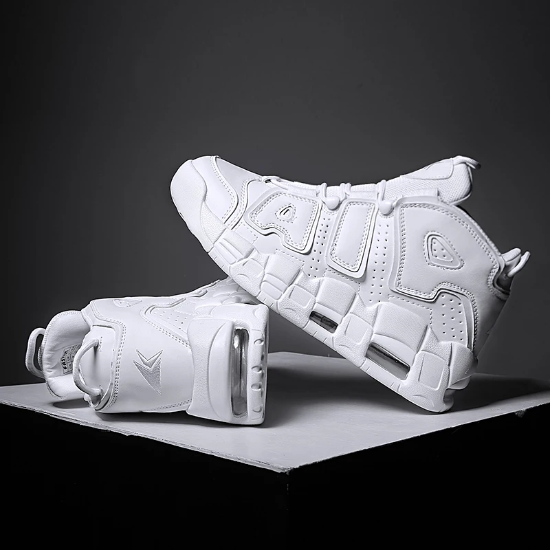 Брендовая Баскетбольная обувь для мужчин с высоким берцем Спортивная воздушная