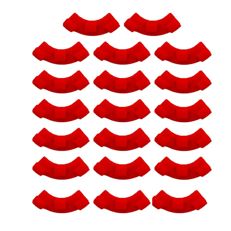 

20Pc 90 Degree Plant Benders Tomato Fixing Clips Plant Bending Clips Seedling Reinforcement Clips for Home Agriculture