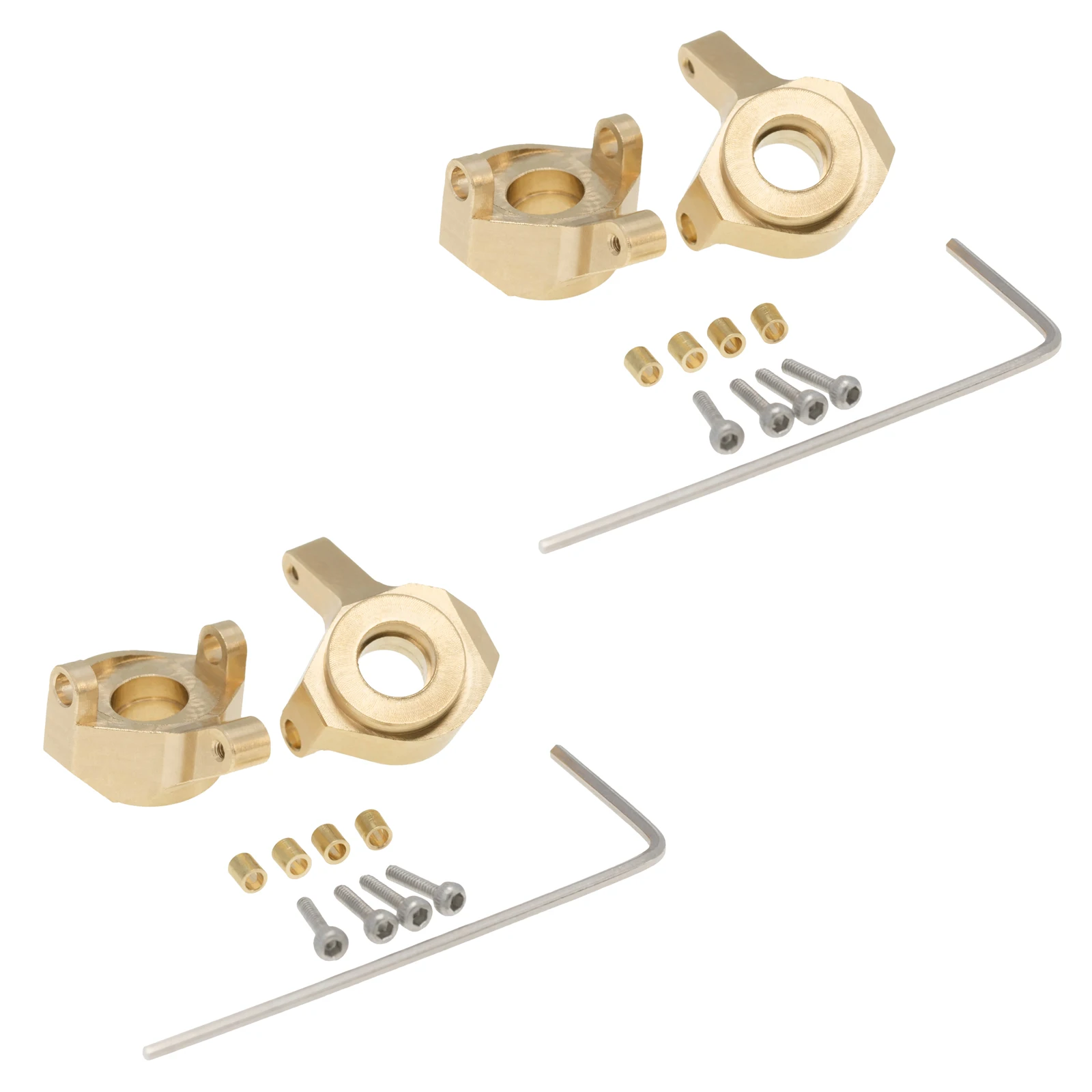 

4pcs Steering Fit for Axial SCX24 AXI90081 RC Car Crawler Parts