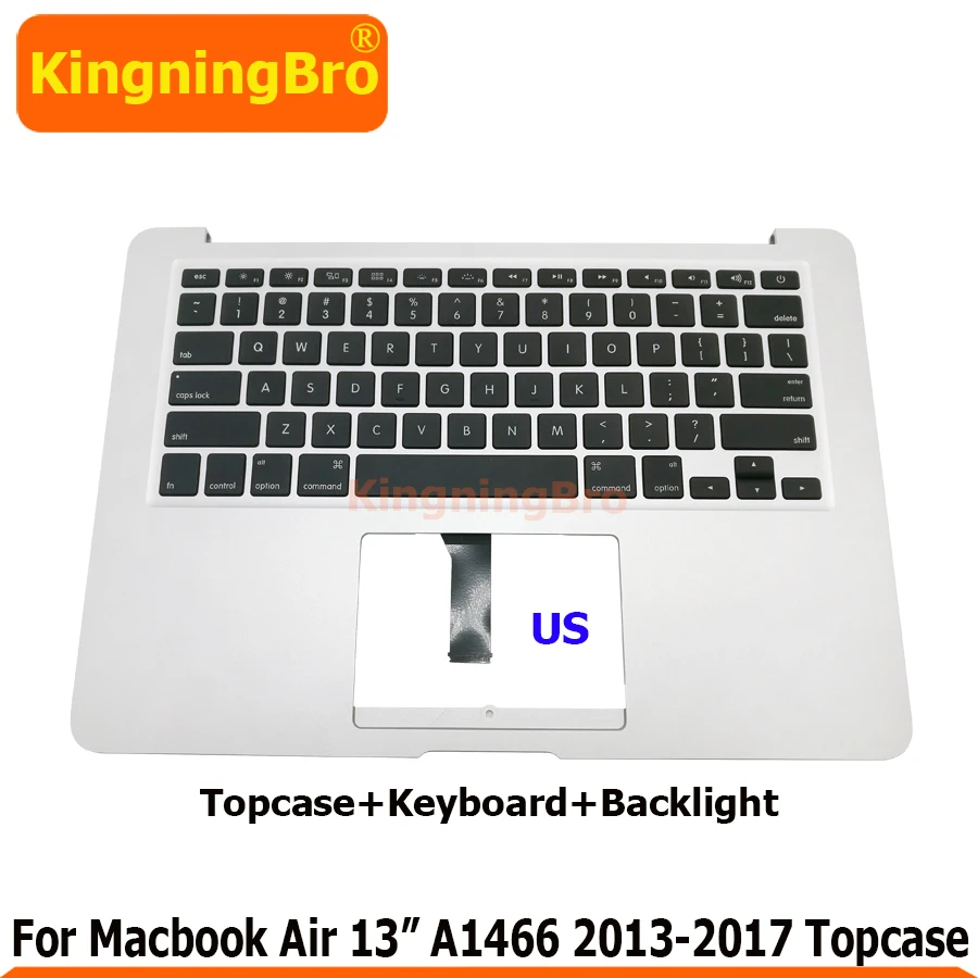 Клавиатура A1466 с подсветкой и чехлом для Macbook Air подставка рук 13 дюймов 2013 2014 2015 2017