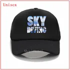 Skydiver Парашютная рубашка с парашютом для ныряния с парашютом, женские кепки для ныряния с небом, шапка с отверстием для хвоста, модная мужская Кепка на заказ