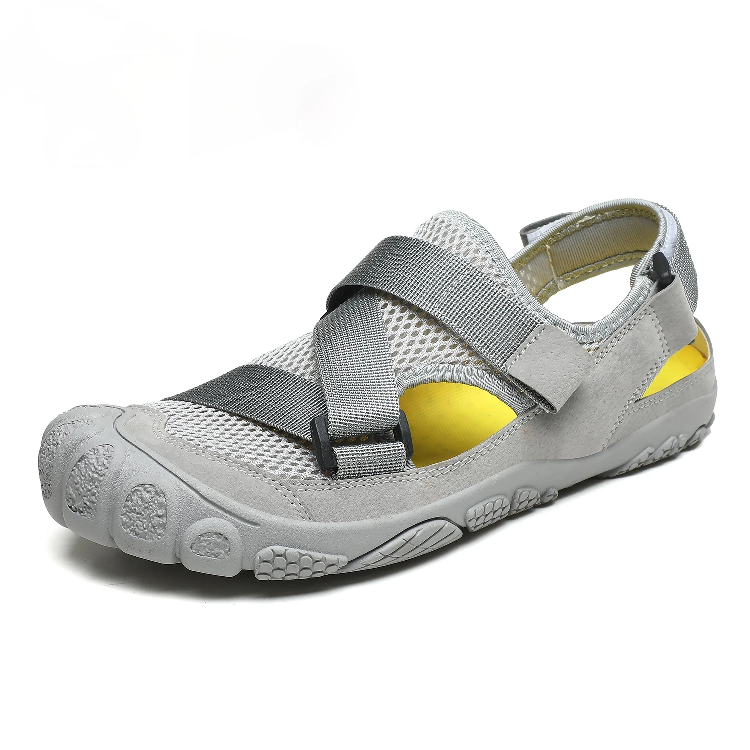 

Summer Sandals Comfortable Men's Sandals Beach Sandals Breathable Mesh Shoes Man Lightweight Outdoor Mens Casual Sneakers 39-46