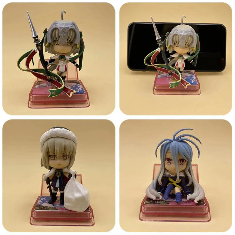 Аниме 1/10 масштаб окрашенная фигура Fate Grand Order Рождество Seba Joan Of Arc No Game Life Shiro Mini