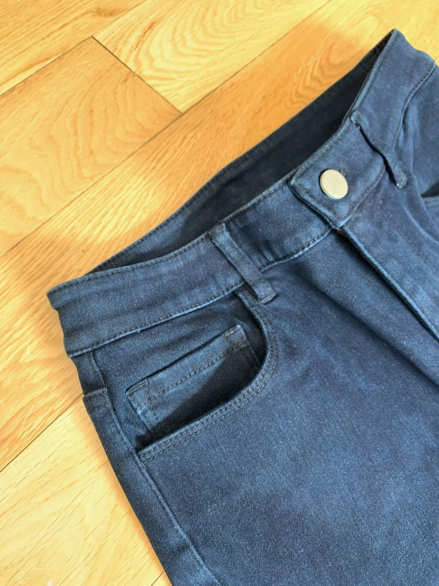 fashion 2021 ladies slim solid color stretch velvet jeans 1102