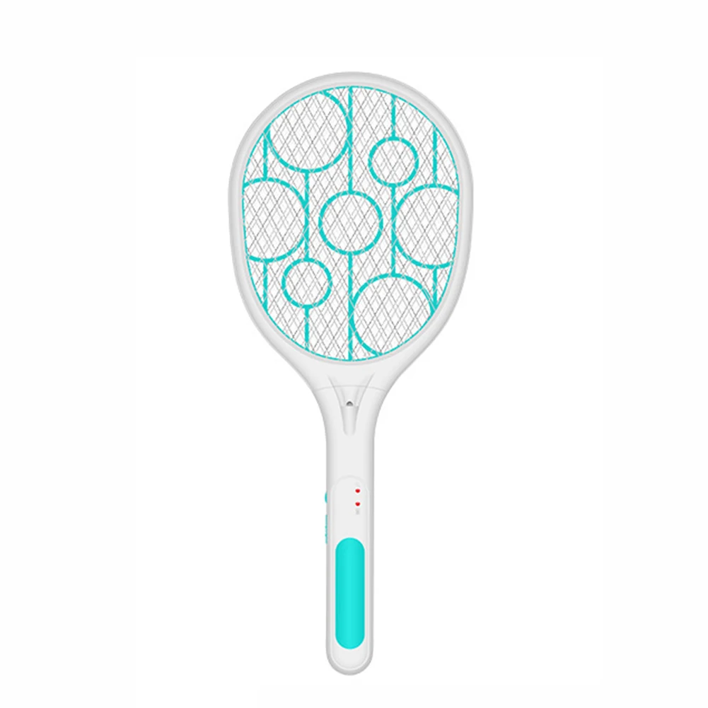 Москитная щатетка убийца теннисная летучая мышь ручная ракетка перезаряжаемая