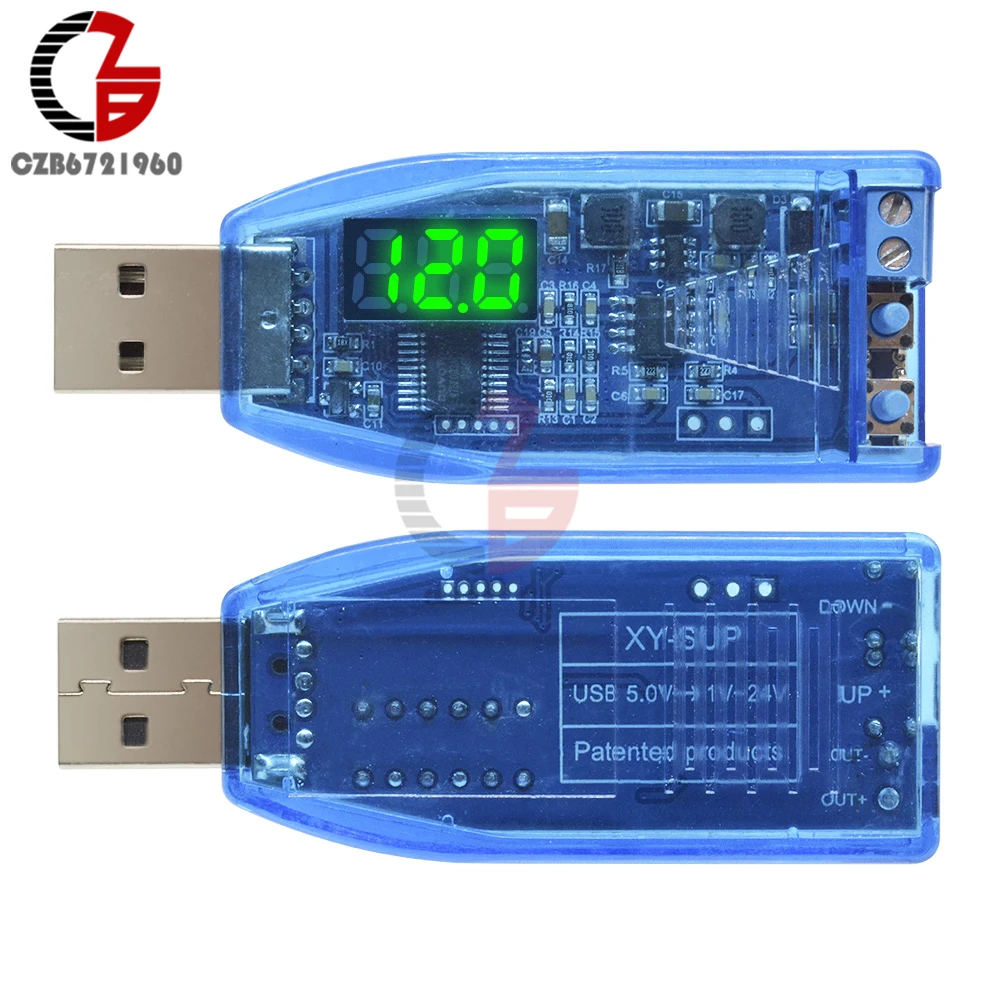 DC-DC цифровой USB понижающий регулятор напряжения 5 В до 3,3 в 12 В 24 в усилитель понижающий преобразователь ПИТАНИЕ ТРАНСФОРМАТОР вольтметр